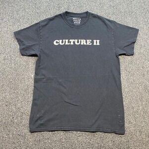 Migos Culture II TShirt Sz M Mens Black North American Tour 2018 Hip Hop Graphic